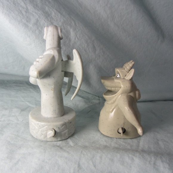 2 disney hunchback of notre dame gargoyles hugo & victor burger king (T174) - Picture 4 of 9